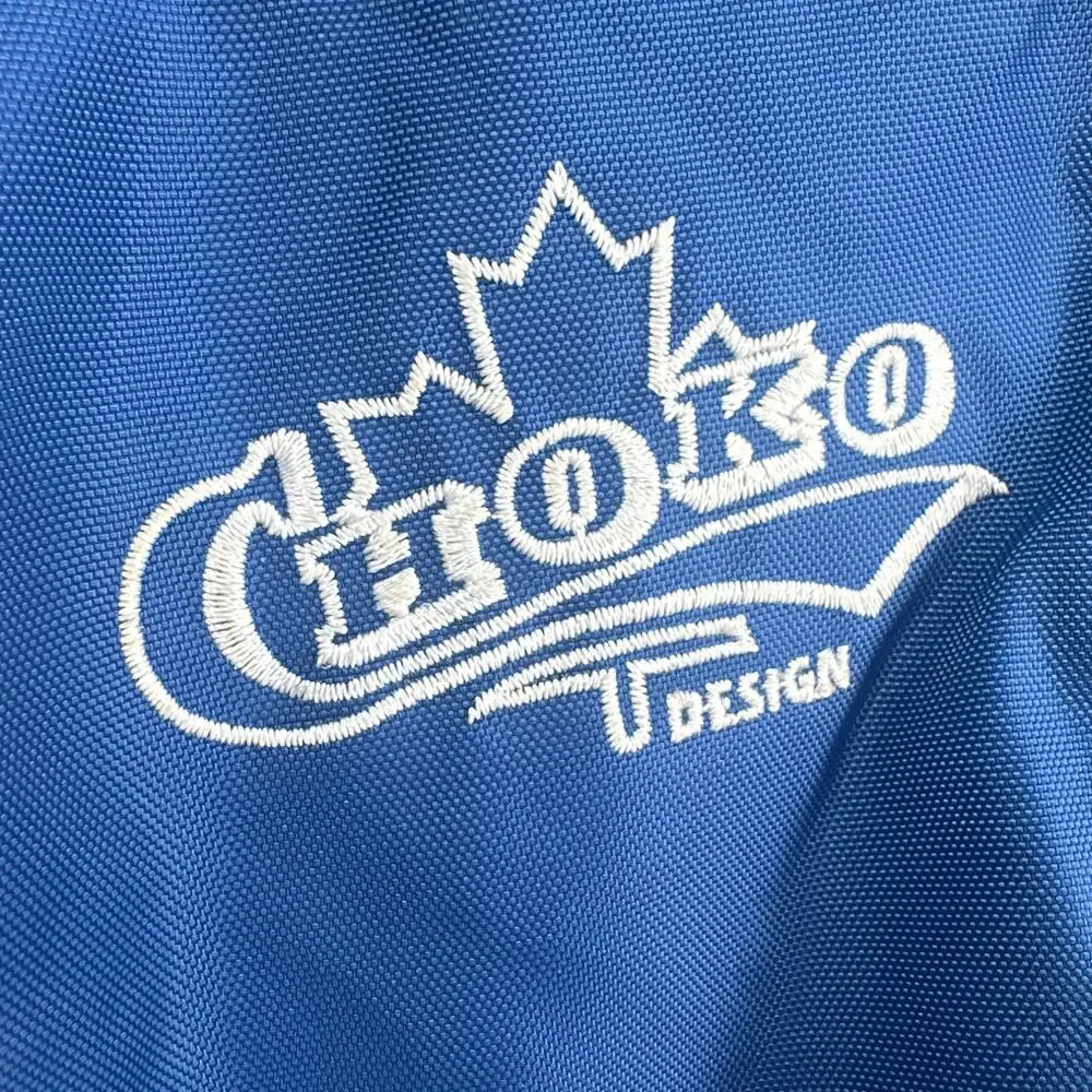 VTG Y2K Choko Trail Star Ski Jacket Womens L Blue Snowmobile Gorpcore Snowboard
